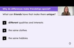 Friends can be different Instructional Video