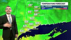 Pleasant, mostly sunny conditions in Connecticut News Clip