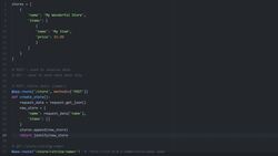 REST APIs with Flask and Python - Implementing Other Endpoints Instructional Video