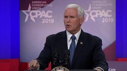 Pence steps up 'socialism' attack on Democrats News Clip