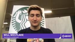 In A First, Starbucks Workers Agree To Union In Buffalo, NY News Clip