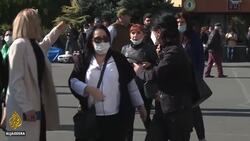 Protesters in Armenia call for PM to step down News Clip