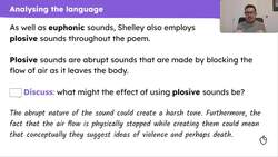Analysing how Shelley presents ideas of suffering in 'England in 1819' Instructional Video
