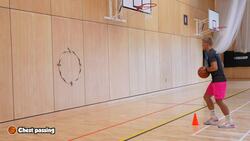 Basketball - Chest passing Instructional Video