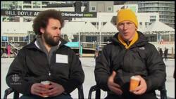 Refugees get skating lessons from Elvis Stojko News Clip