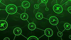 Sports icon background Stock Footage