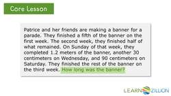 Solving Multistep Word Problems with Metric Conversions Instructional Video