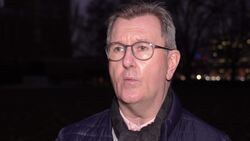 Sir Jeffrey Donaldson tells UK Government to 'get on with' triggering Article 16 News Clip