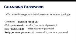 Complete Linux Training Course to Get Your Dream IT Job - Changing Password Instructional Video