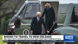 Bidens to travel to New Orleans following terror attack News Clip