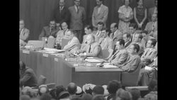 US ambassador to the UN Warren Austin calls for an end of North Korea's aggression upon the Republic of Korea News Clip