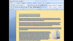 Inserting Columns in Microsoft Word Instructional Video