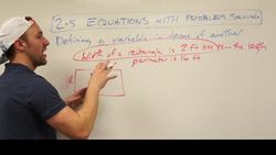 Defining a Variable in Terms of Another Variable Instructional Video