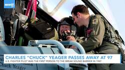 U.S. Fighter Pilot Chuck Yeager Passes Away At 97 News Clip