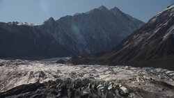 Hindu Kush Glacier Stockshots News Clip