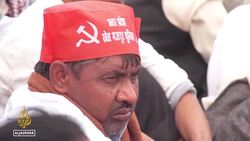 Indian farmers rally in New Delhi demanding crop price guarantee News Clip