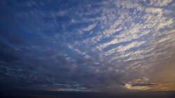 Cloudscape Dusk Stock Footage