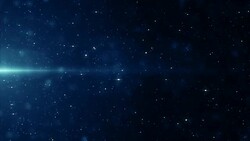 Particles Blue dust abstract light bokeh motion titles cinematic background loop Stock Footage