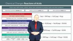Patterns in Acid Reactions with Metals, Alkalis, and Carbonates Instructional Video