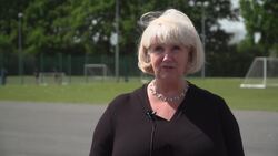 Head of mental health care in England speaks following school visit News Clip