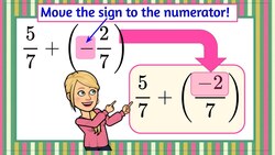 4 Steps to Add Rational Numbers in Fraction Form | Grade 7 Math | 7.NS.A.1 💚 Instructional Video