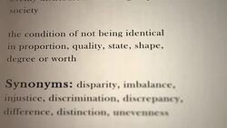 Inequality Definition Stock Footage