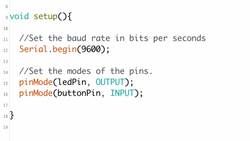 If with Button: Arduino Course 5.2 Instructional Video