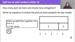 Add and subtract two from odd numbers within 10 Instructional Video