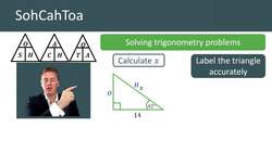 SohCahToa: Finding Side Lengths and Angles in Right Triangle Problems Instructional Video