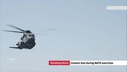 Canadian military helicopter missing near Greece News Clip