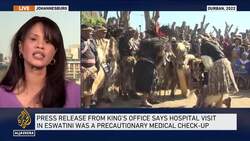 Zulu king denies poisoning: Eswatini hospital visit was check-up News Clip