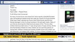 Use of opioids among kids in grades 7 to 12 is on the rise, OPH says News Clip