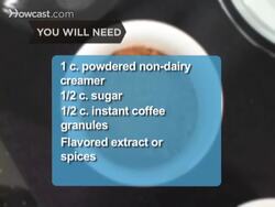How to Make Your Own Flavored Coffee Mixes Instructional Video