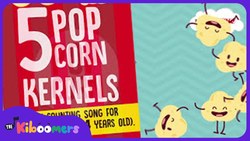 Popcorn Song for Kids | Numbers and Counting for Preschool | The Kiboomers Instructional Video