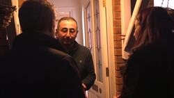 Actor Hugh Grant canvasses with Lib Dem candidate Luciana Berger News Clip