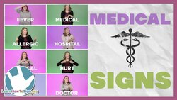 Learn How to Sign Medical Signs in ASL | Profession Signs Instructional Video