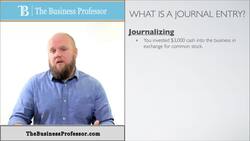 Journalizing - Financial Accounting Instructional Video