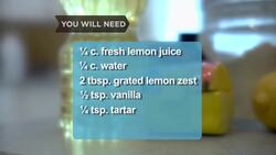 How to Make a Lemon Chiffon Cake Instructional Video