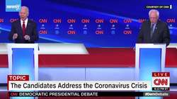 Coronavirus Was The Top Issue In Biden-Sanders Primary Debate News Clip