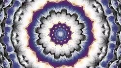 Round mandala pattern. Stock Footage