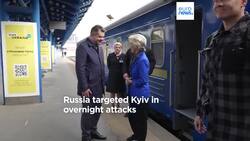 'Work has to continue' on Ukraine's EU application, Ursula von der Leyen tells Zelenskyy News Clip