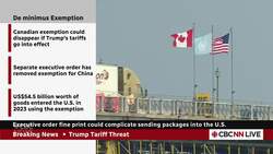 Executive order fine print could complicate sending packages into the U.S. | Heydari News Clip