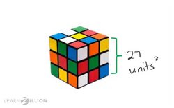 Volume of a Cube: Evaluating Expressions in Real-World Problems Instructional Video