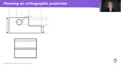 Plan manufacture using orthographic projection: papers and boards Instructional Video