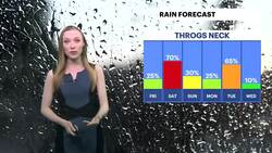 Sun and clouds with chance of afternoon thunderstorm on Friday for The Bronx News Clip