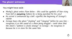 'A Christmas Carol': the entrances and exits of the four ghosts Instructional Video