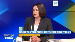 Dictators 'testing the borders of Europe', Belarus opposition leader tells Euronews News Clip