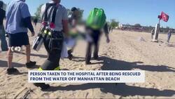 FDNY: Person rescued from water in Manhattan Beach News Clip