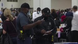 CLEAN : Poll challengers monitor Michigan vote count amid close election results News Clip