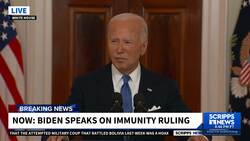 President Biden gives remarks on the Supreme Court's presidential immunity decision News Clip